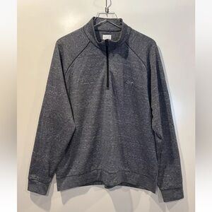 Greg Norman Gray Micro Fleece Lined 1/4 Zip Pullover‎ Mens Size XL